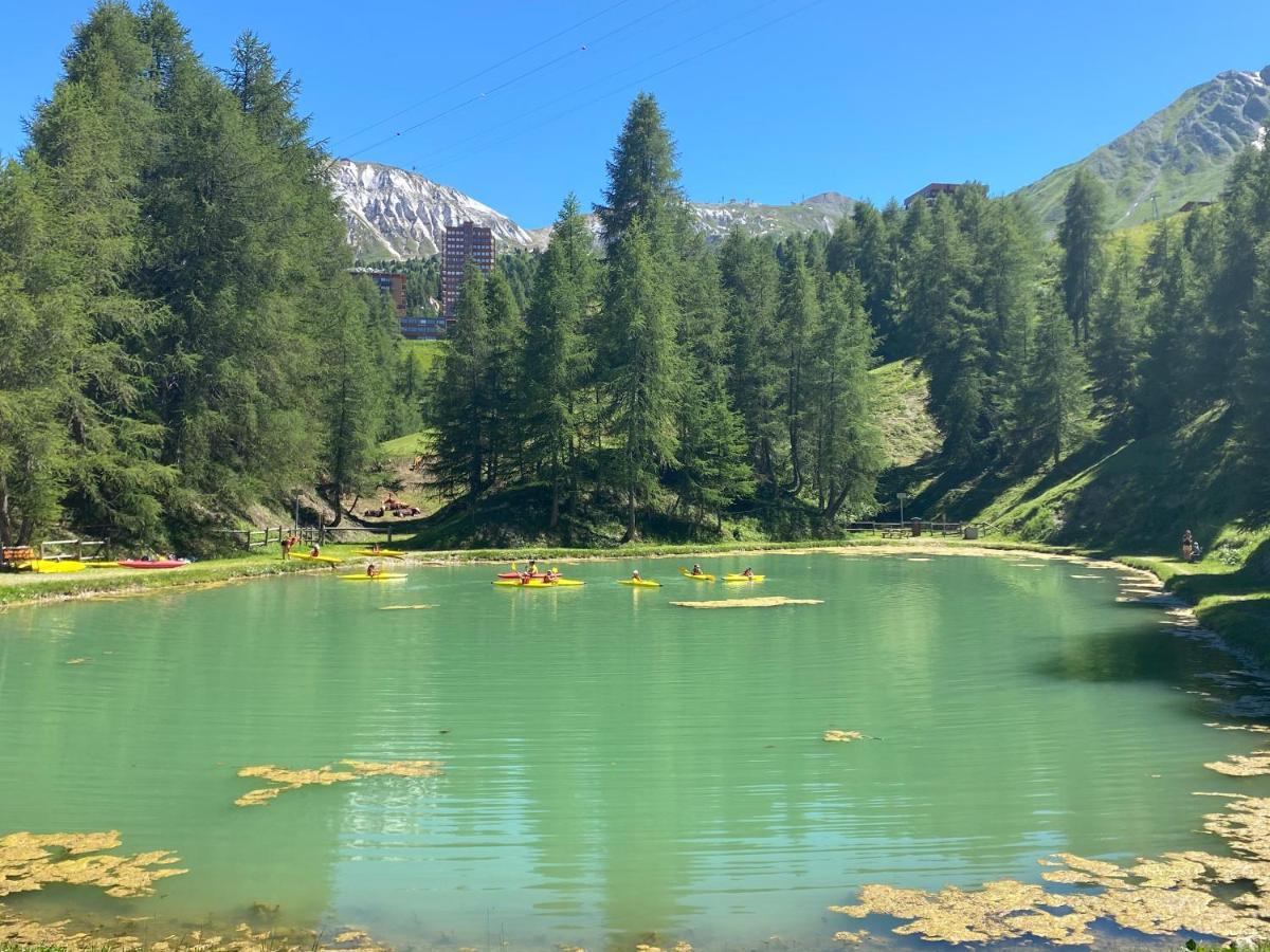Plagne Centre - Immeuble Le Mustag - Wifi Apartment ลาปลาญ ภายนอก รูปภาพ